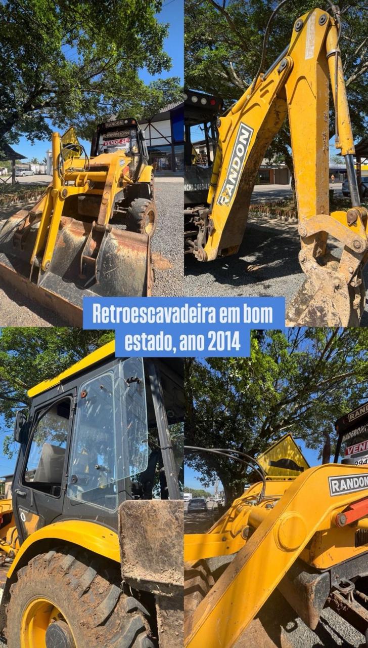 Retroescavadeira - Randon RD406 4x4